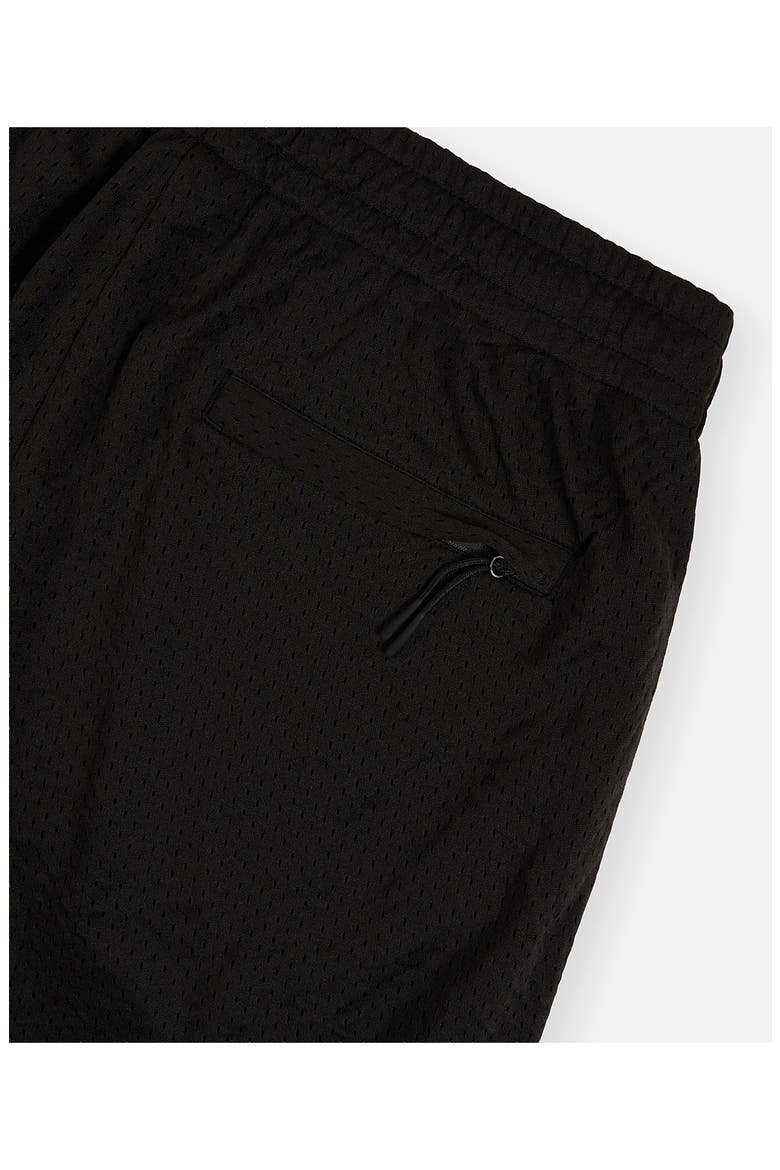 Logo Mesh Basketball Shorts, Alternate, color, BLACK