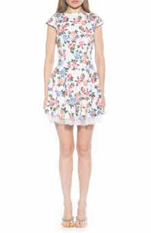 Alexia Admor Aleena Boat Neck Minidress