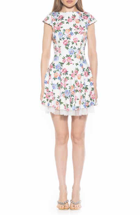 Alexia Admor Aleena Boat Neck Minidress