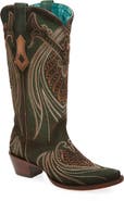 CORRAL Embroidered Overlay Western Boot