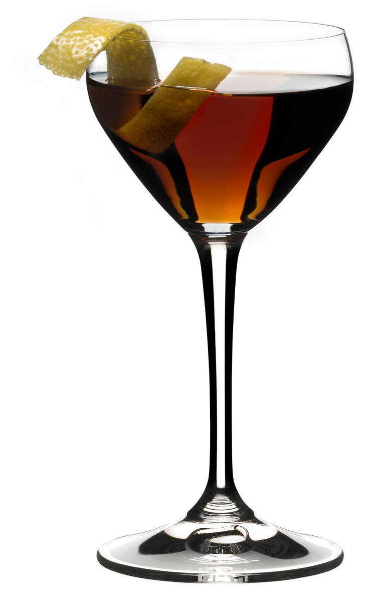 Riedel Drink Specific Glassware Set of 2 Nick & Nora Martini Cocktail Glasses, Alternate, color,