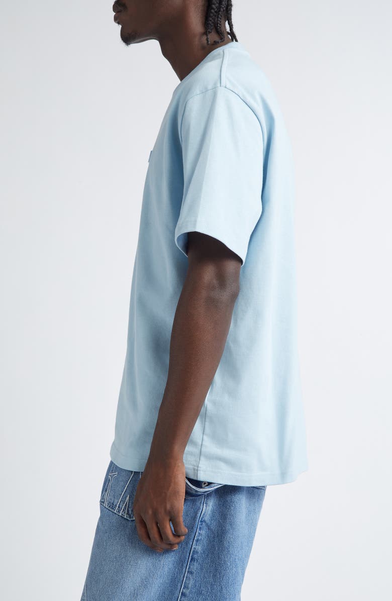 Embroidered Logo Cotton T-Shirt