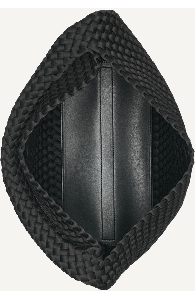 DKNY Giselle Hobo, Alternate, color, Black/Silver