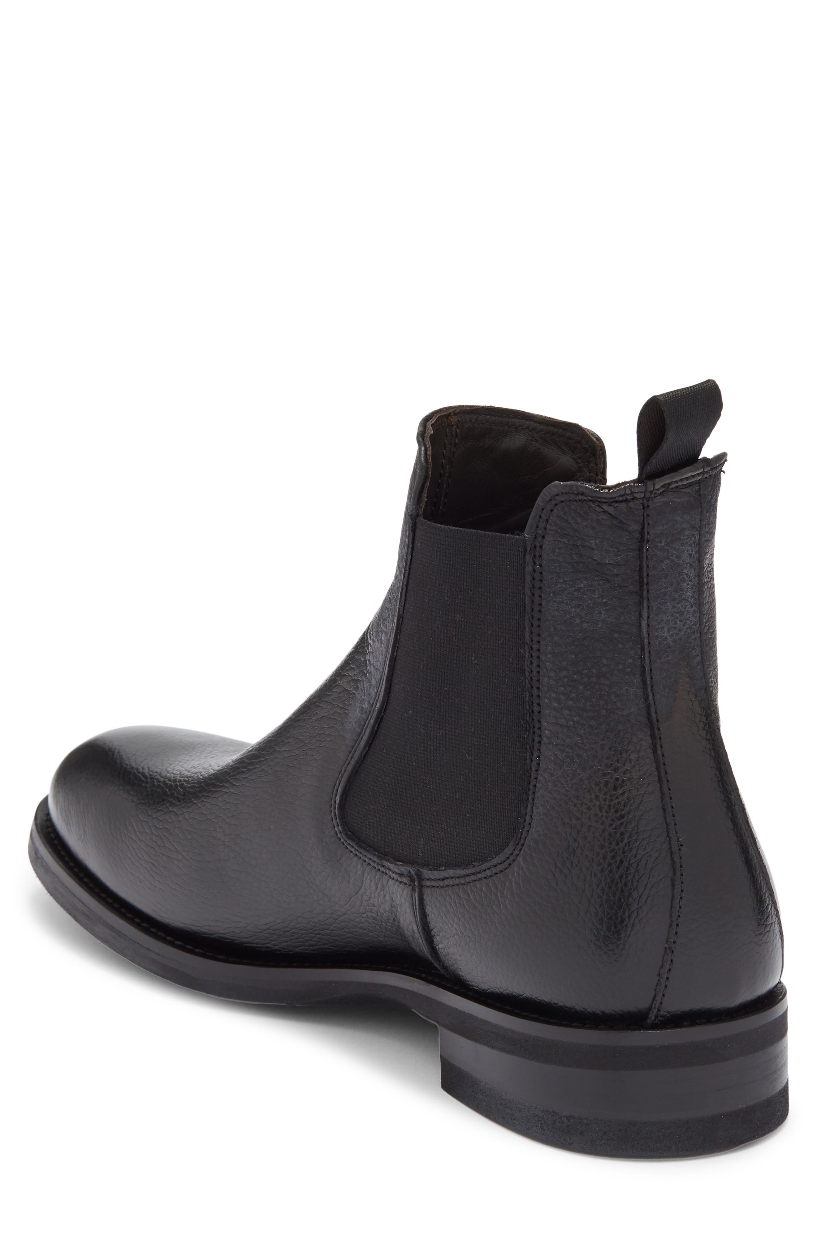 TO BOOT NEW YORK Dressel Chelsea Boot, Alternate, color, Tumbled Zeus Black