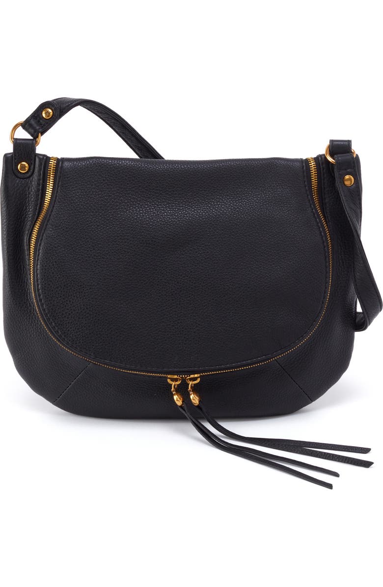 HOBO Fern Medium Leather Shoulder Bag, Main, color,