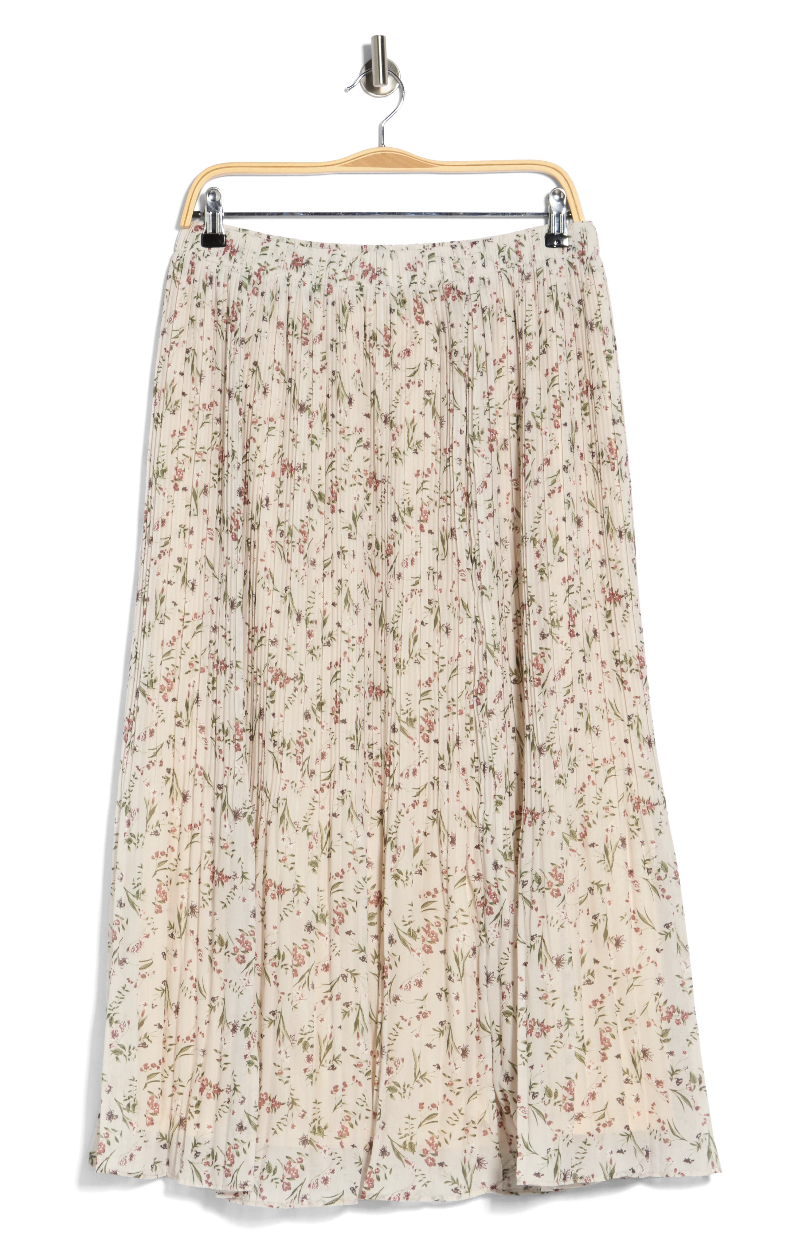 Ditsy Floral Pleated Skirt - image 2