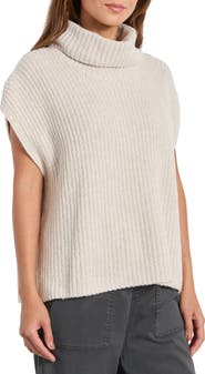 Splendid Rosalie Turtleneck Short Sleeve Sweater