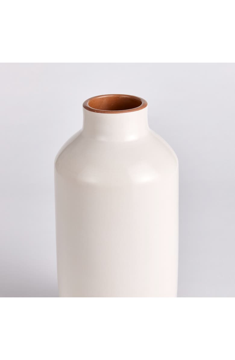 Napa Home & Garden Lucela Bottle Vase, Alternate, color, White