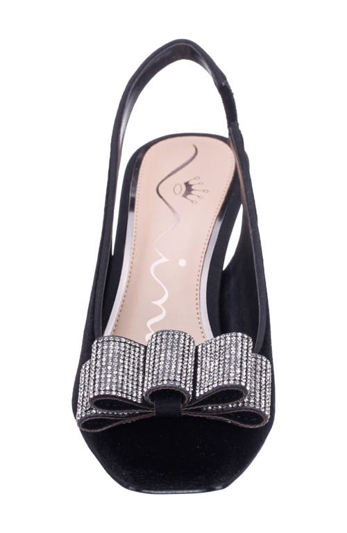 Nina Jolanda Slingback Pump In Black
