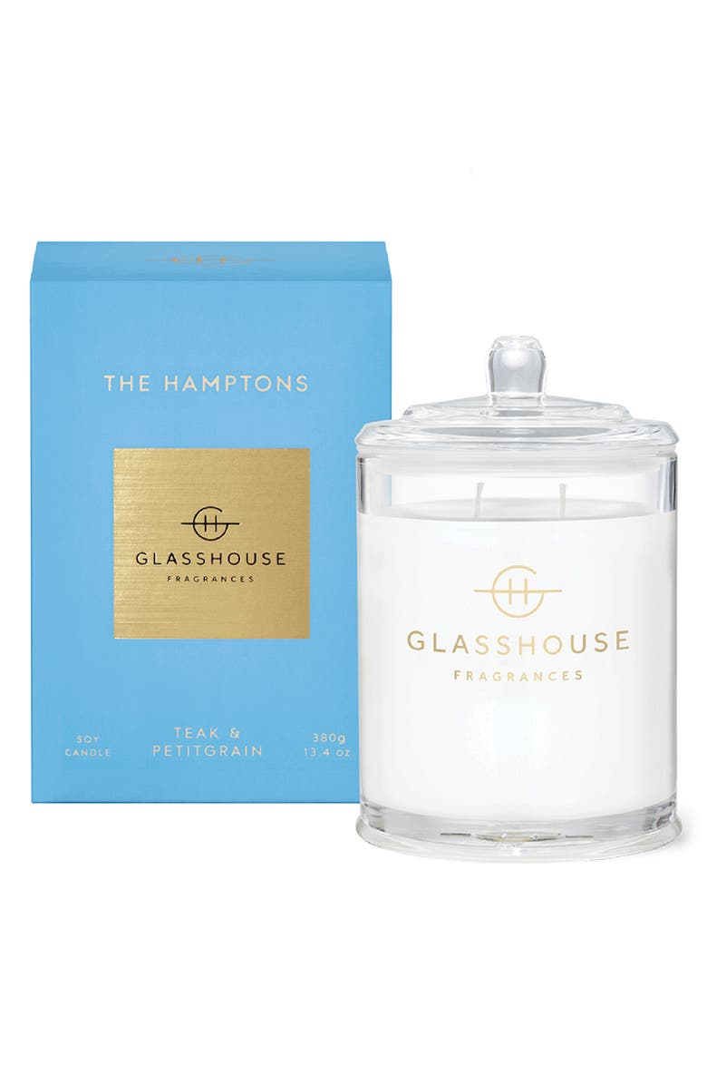 Glasshouse Fragrances The Hamptons Two-Wick Scented Candle, Main, color, The Hamptons
