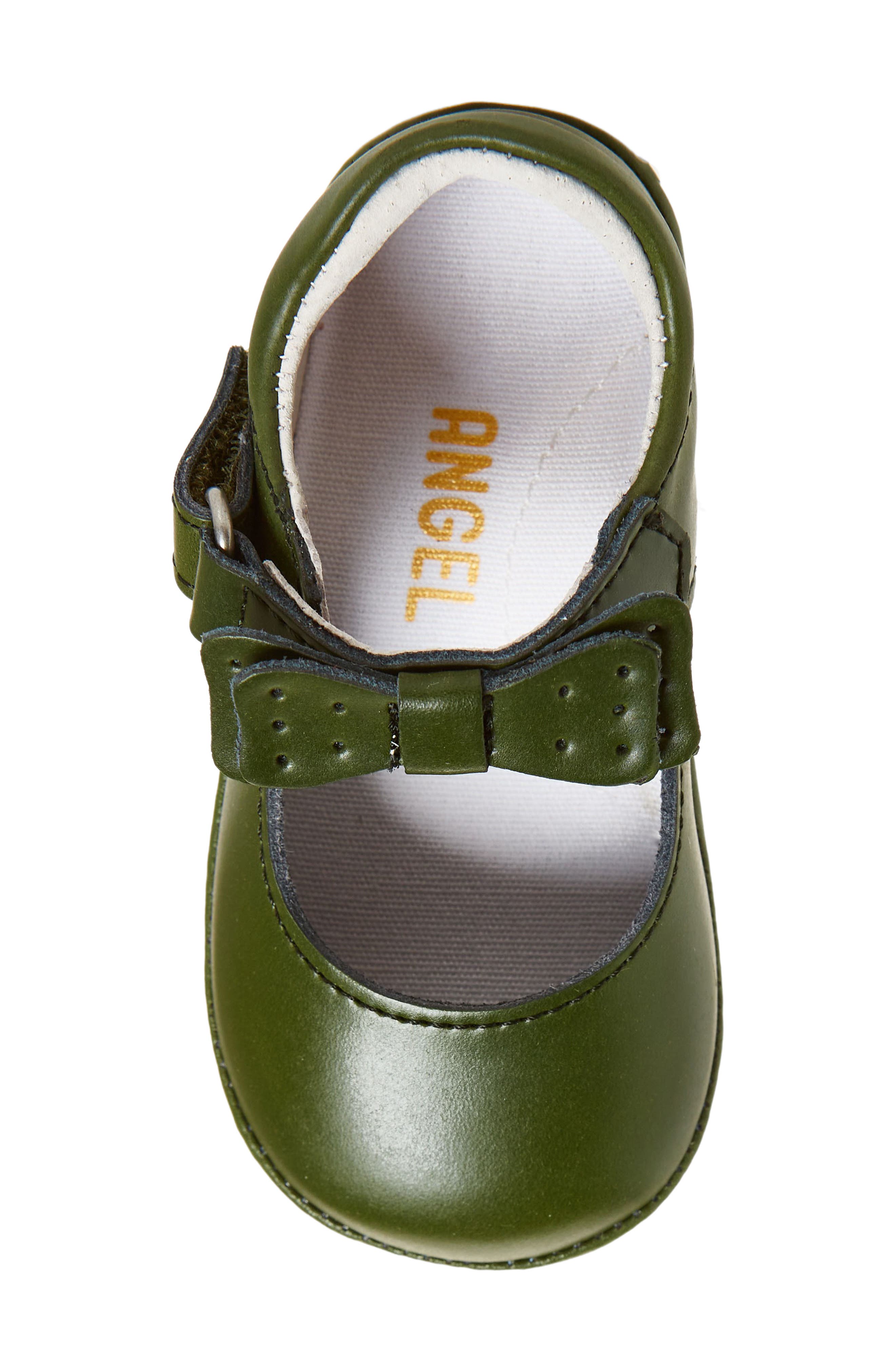 Kids' Ava Bow Mary Jane, Alternate, color, GREEN