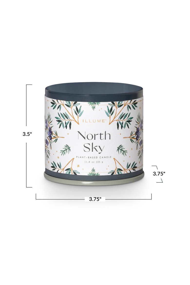 Vanity Tin Candle, North Sky, Alternate, color, Blue