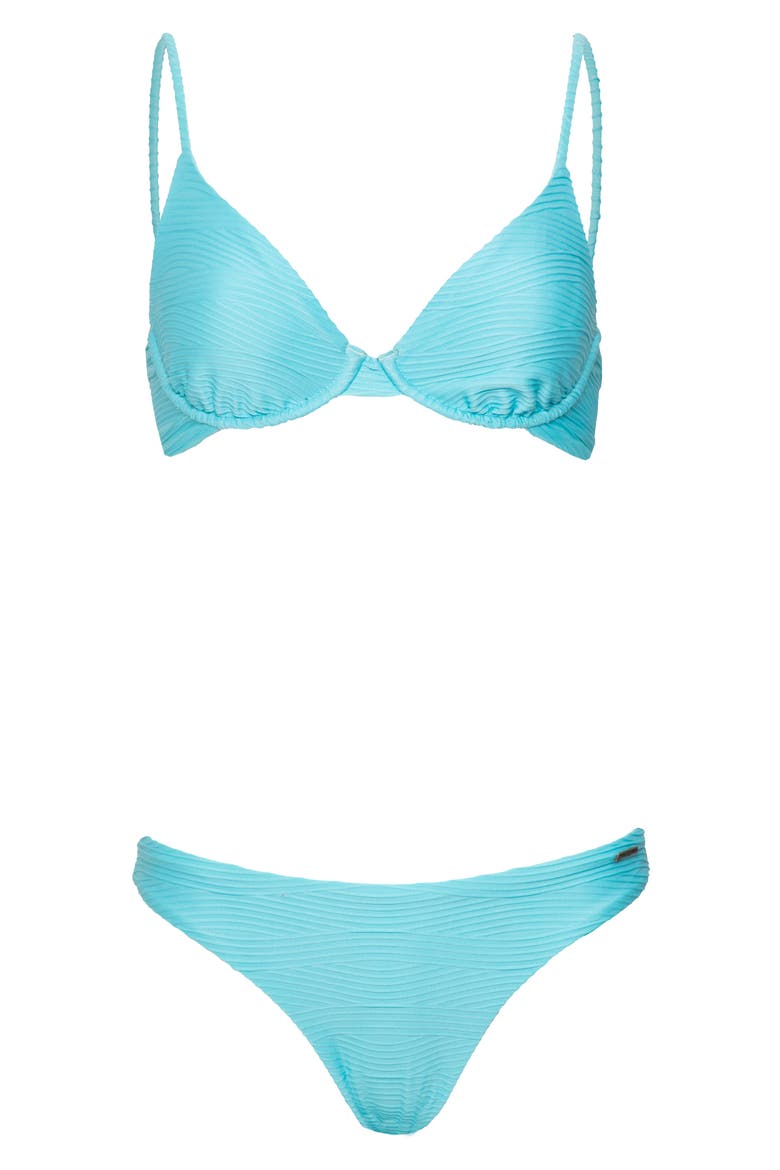 Dainty Reversible Bikini Top, Alternate, color, BLUE