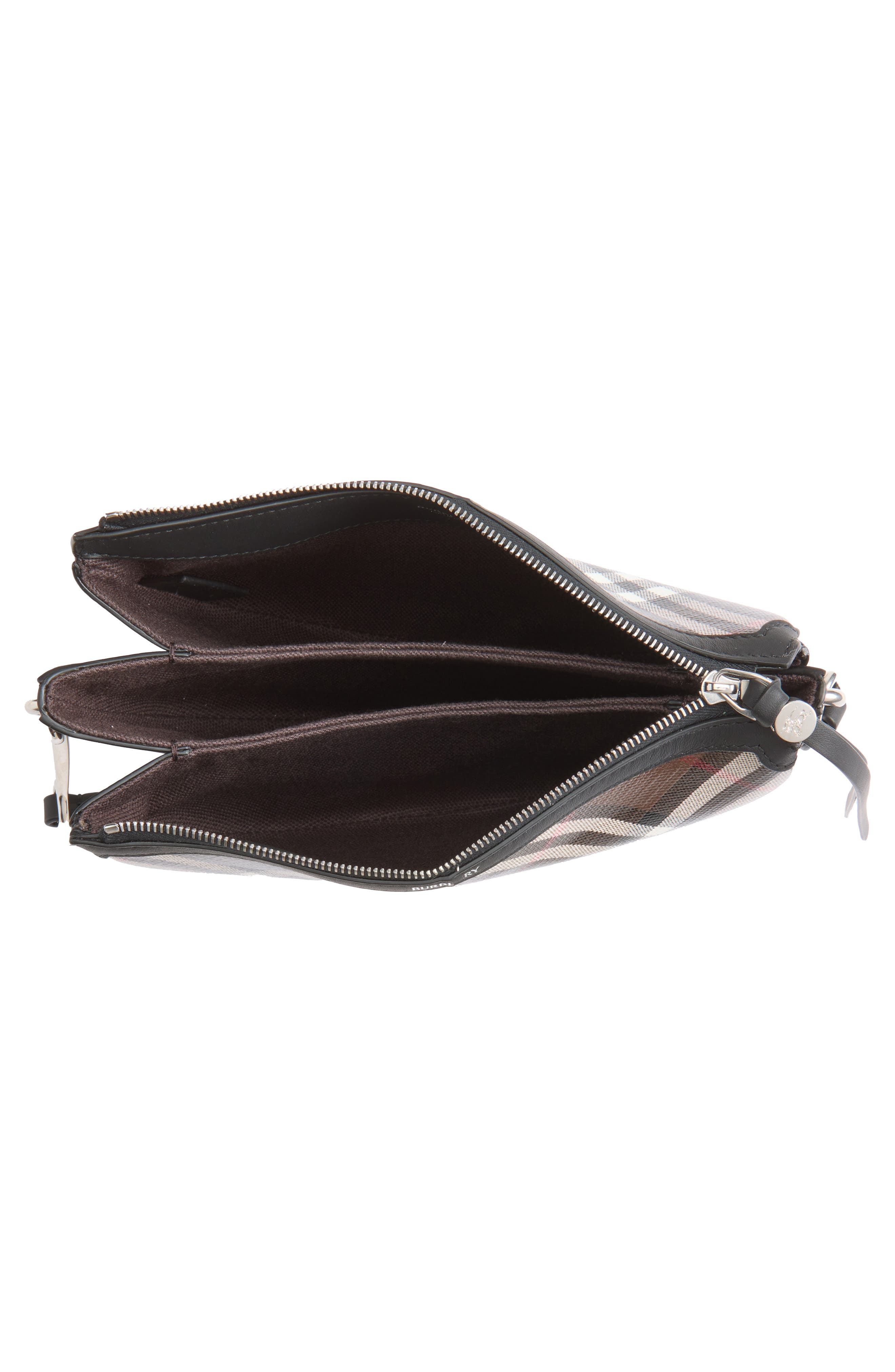 Small Bridle Coated Canvas Saddle Bag, Alternate, color, CHOCOLATE BROWN