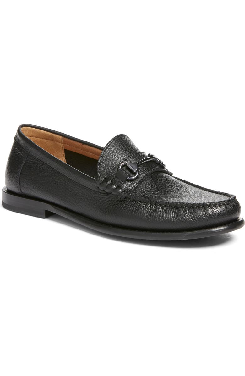 BOSS Tevan Moc Toe Bit Loafer, Main, color, Black