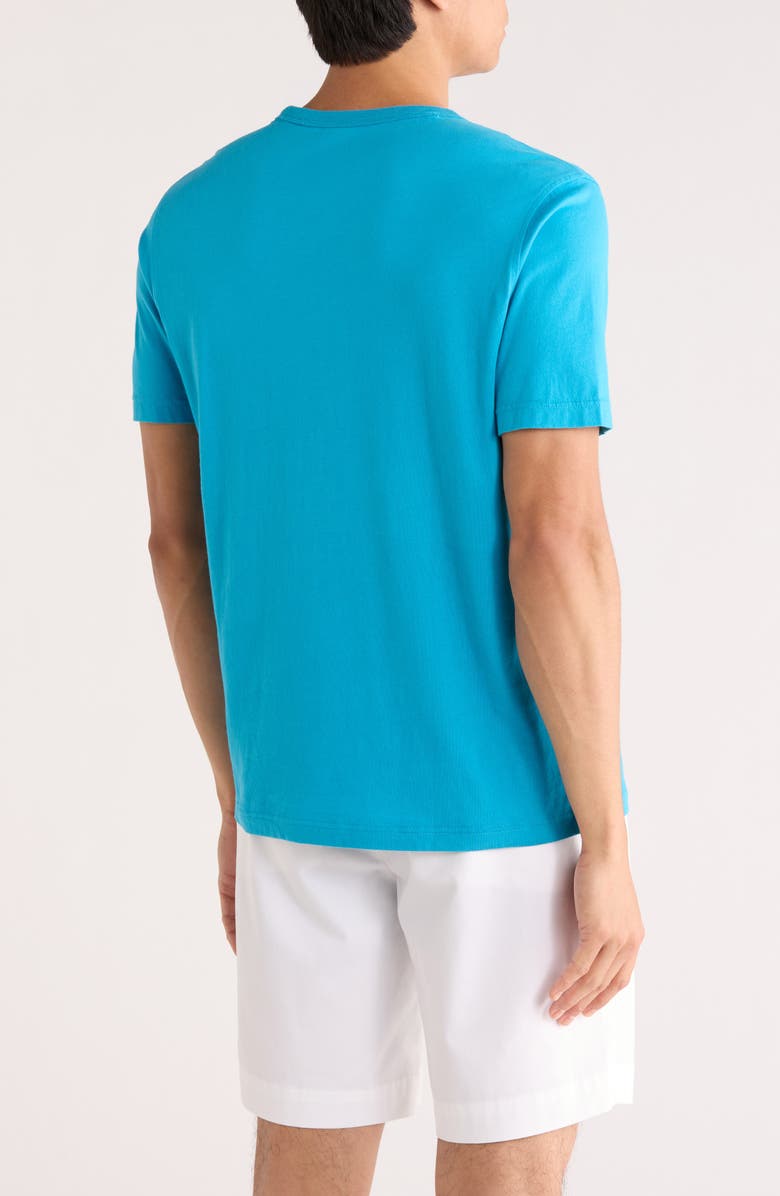 Brooks Brothers Anchor Graphic Pocket T-Shirt, Alternate, color, Blue Multi