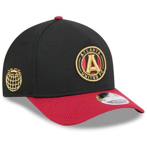 Men's New Era Black Atlanta United FC 2025 Jersey Hook 9FORTY M-Crown Adjustable Hat