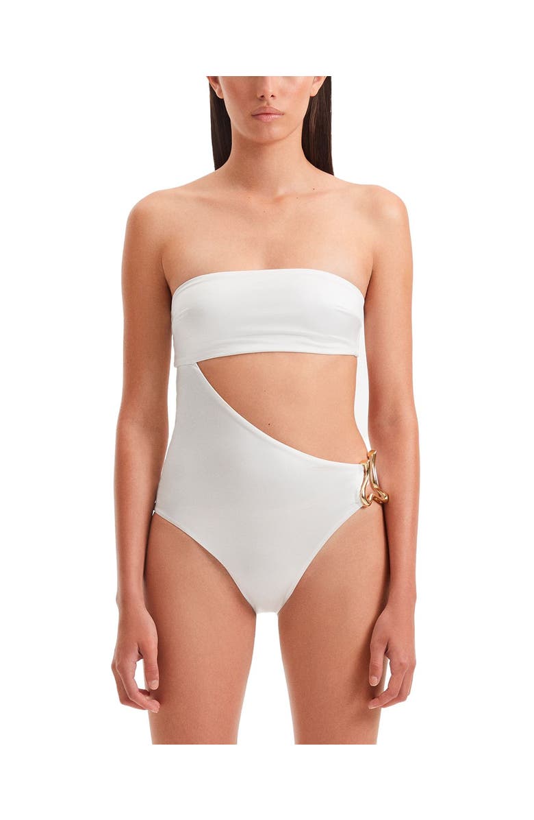 Moeva Marilla One Piece Swimsuit, Main, color, White