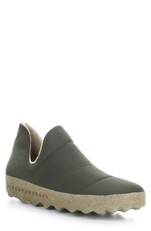 Crus Faux Fur Lined Slip-On Sneaker (Men)