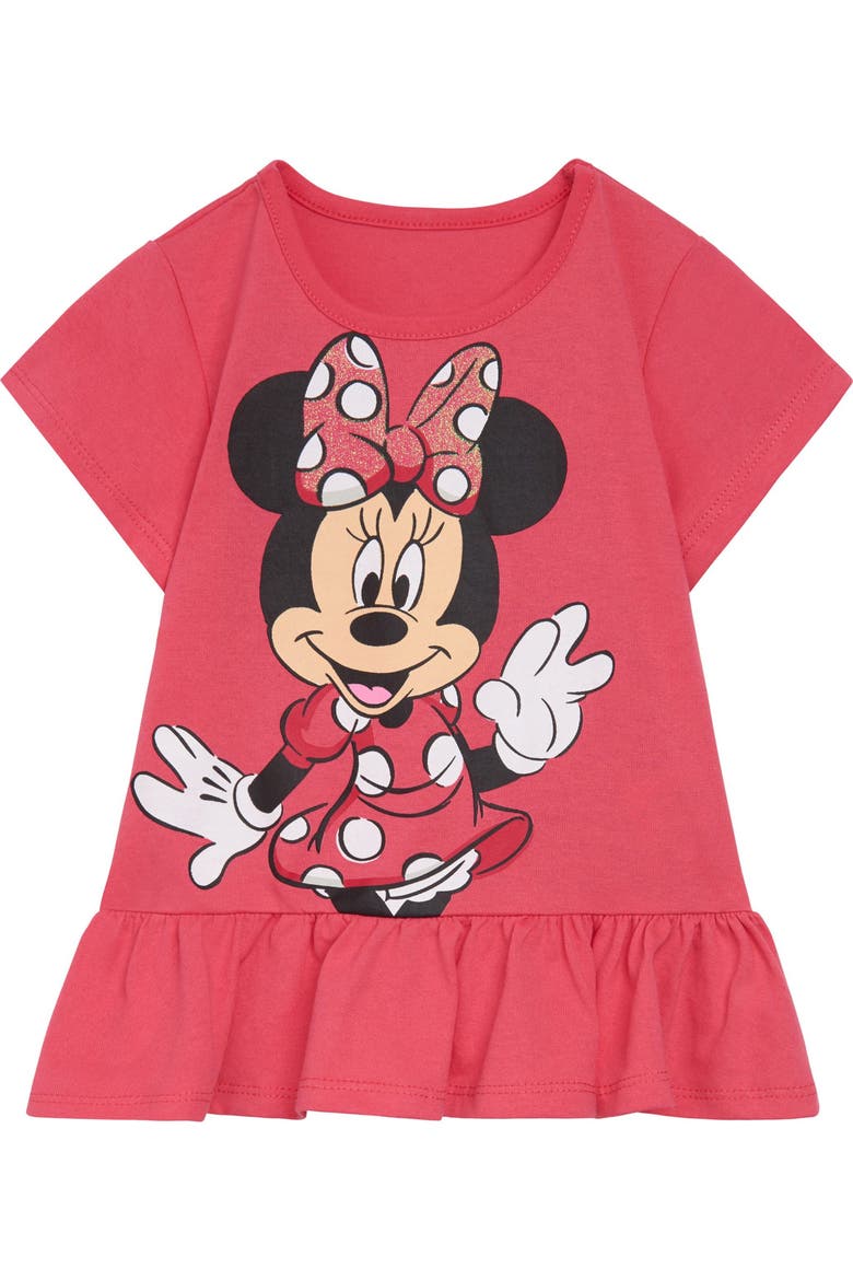 Minnie Mouse 2-Piece T-Shirt and Leggings Set, Alternate, color, Minnie Mouse Pink
