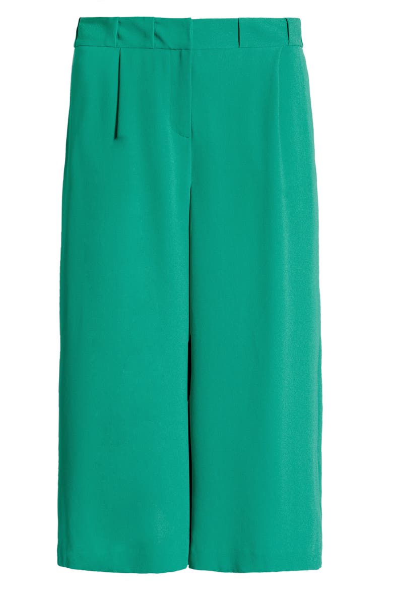 x Atlantic-Pacific Pleated Pants, Main, color, GREEN VIRIDIS