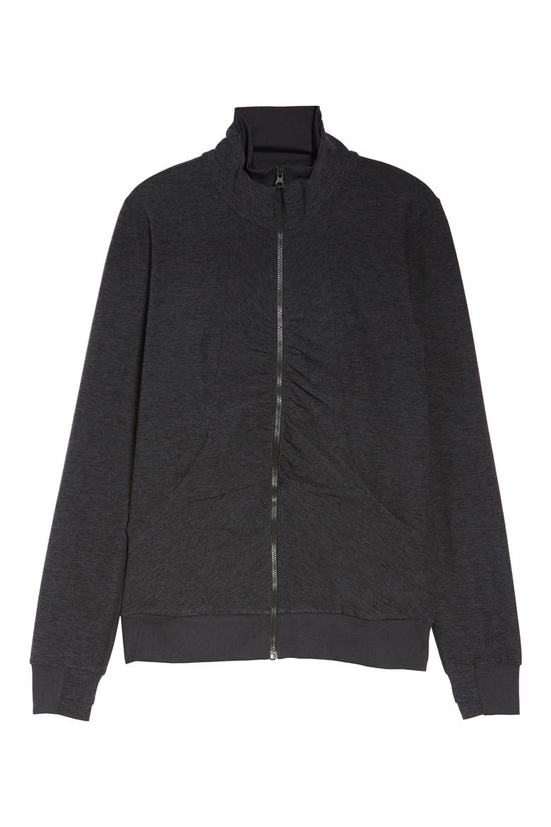 Lola Restore Soft Lounge Cozy Jacket, Alternate, color, BLACK