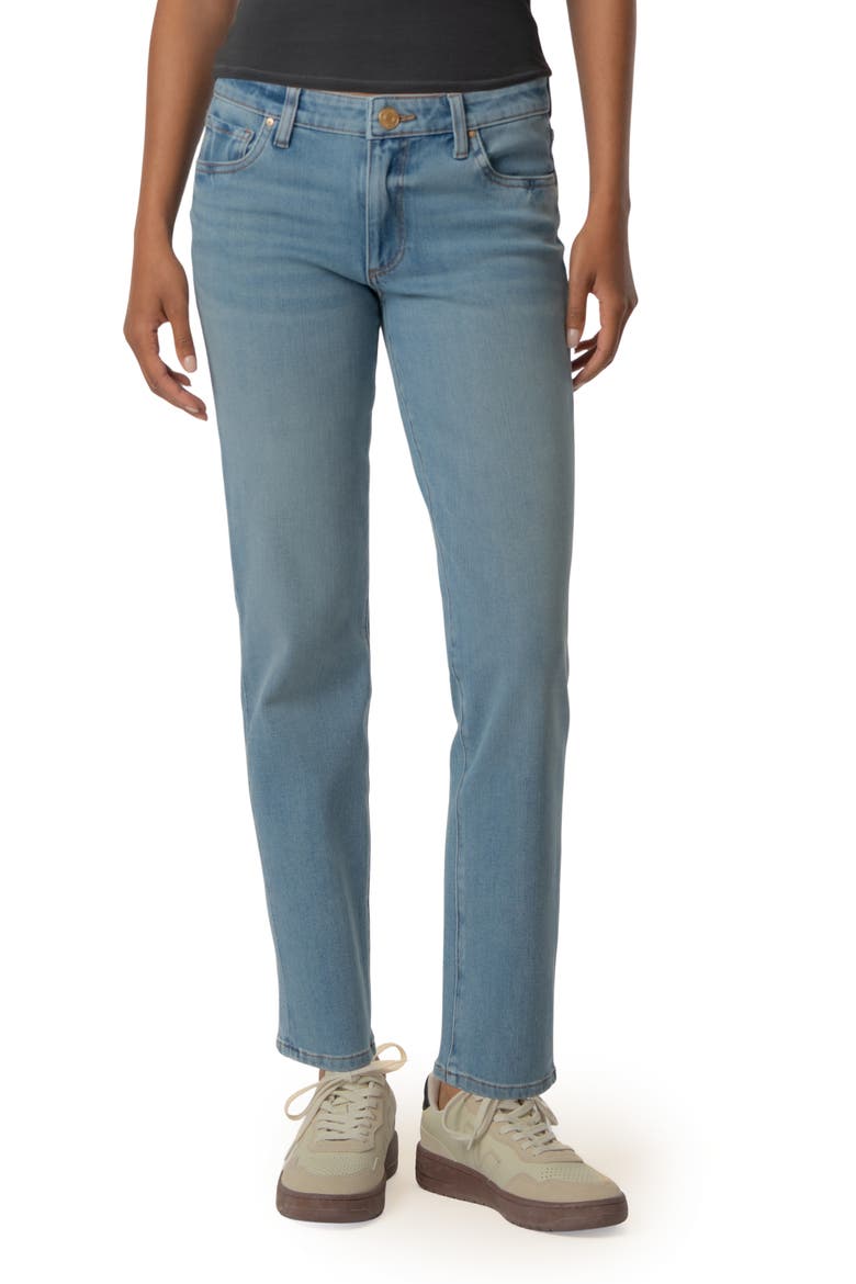 Stevie Mid Rise Straight Leg Jeans, Main, color, CERTIFY