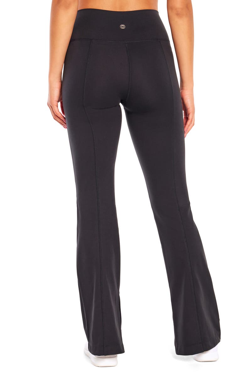 BALANCE COLLECTION Jia Slit Hem Bootcut Leggings, Alternate, color, 