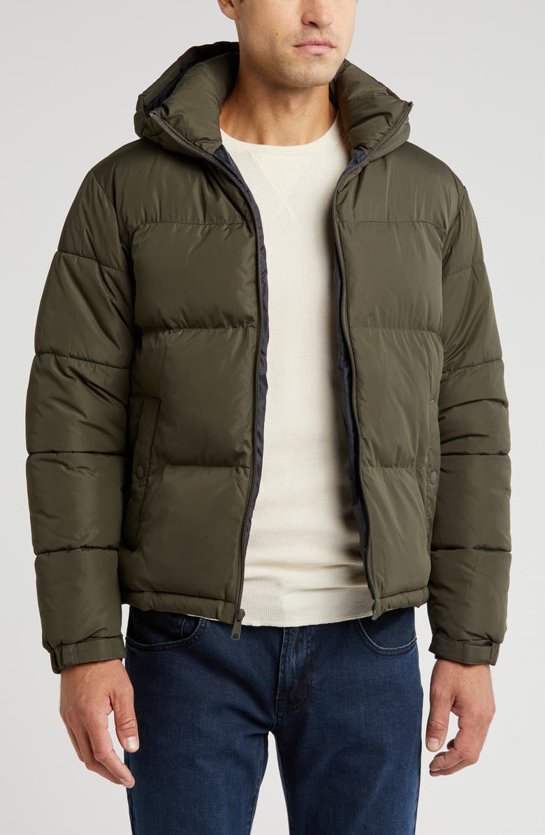 HAWKE & CO Quilted Jacket, Alternate, color, Loden