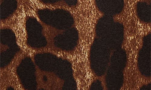Dolce & Gabbana Dolce&gabbana Leopard Print Stretch Satin & Lace Slipdress In Animal Print
