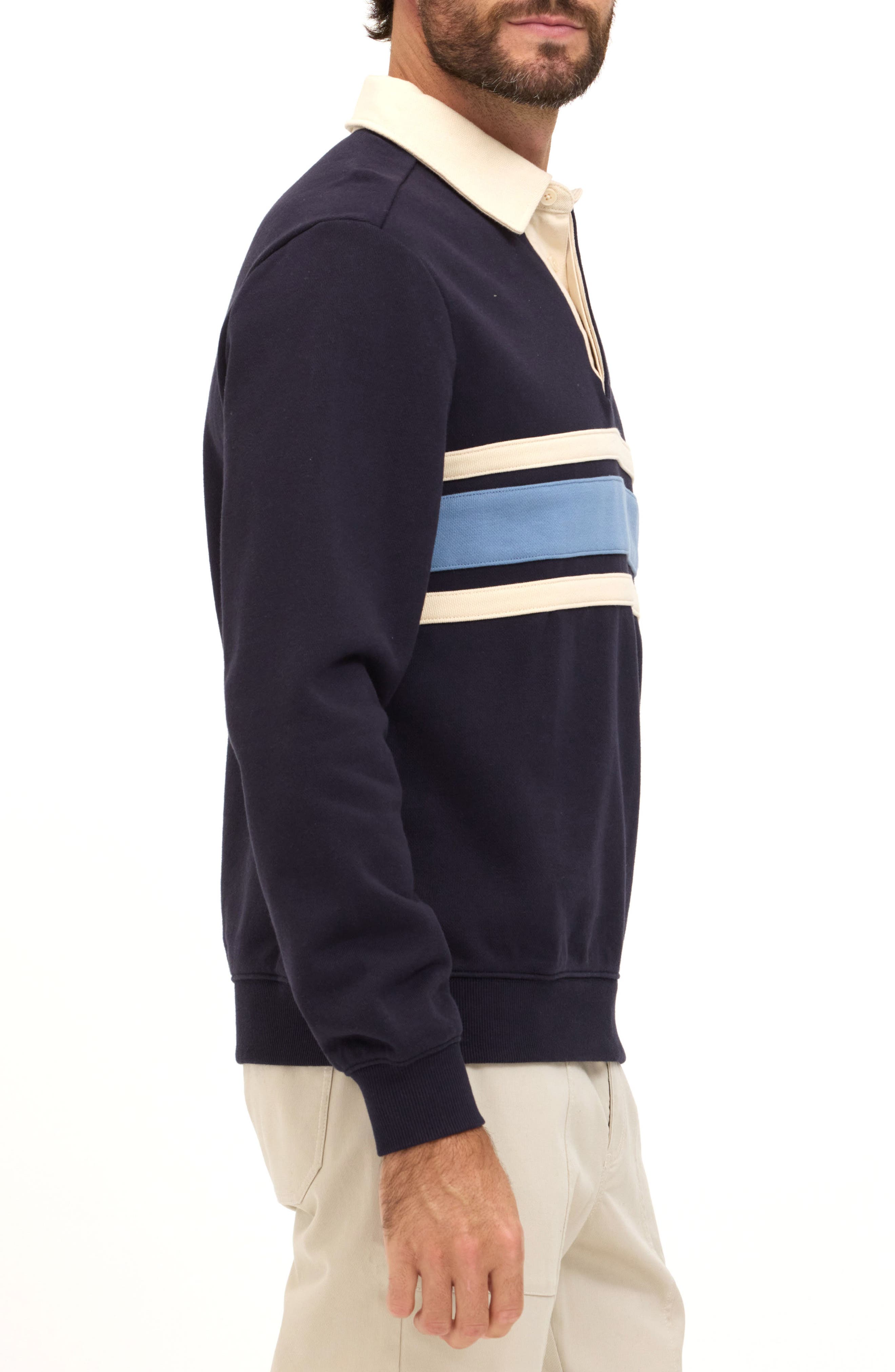 Threads 4 Thought Alvin Rugby Pullover Sweatshirt (Men) | Nordstrom