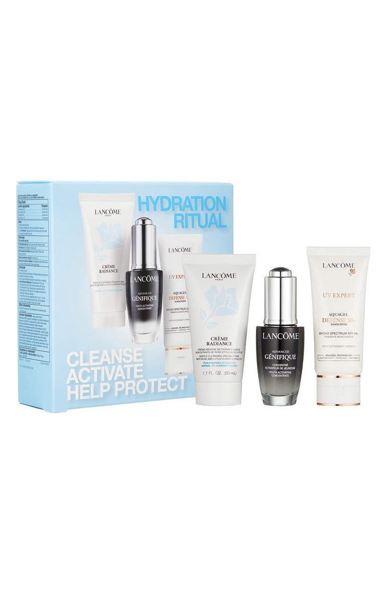 Lancôme Hydration Ritual Skincare Set USD $103 Value, Alternate, color, 