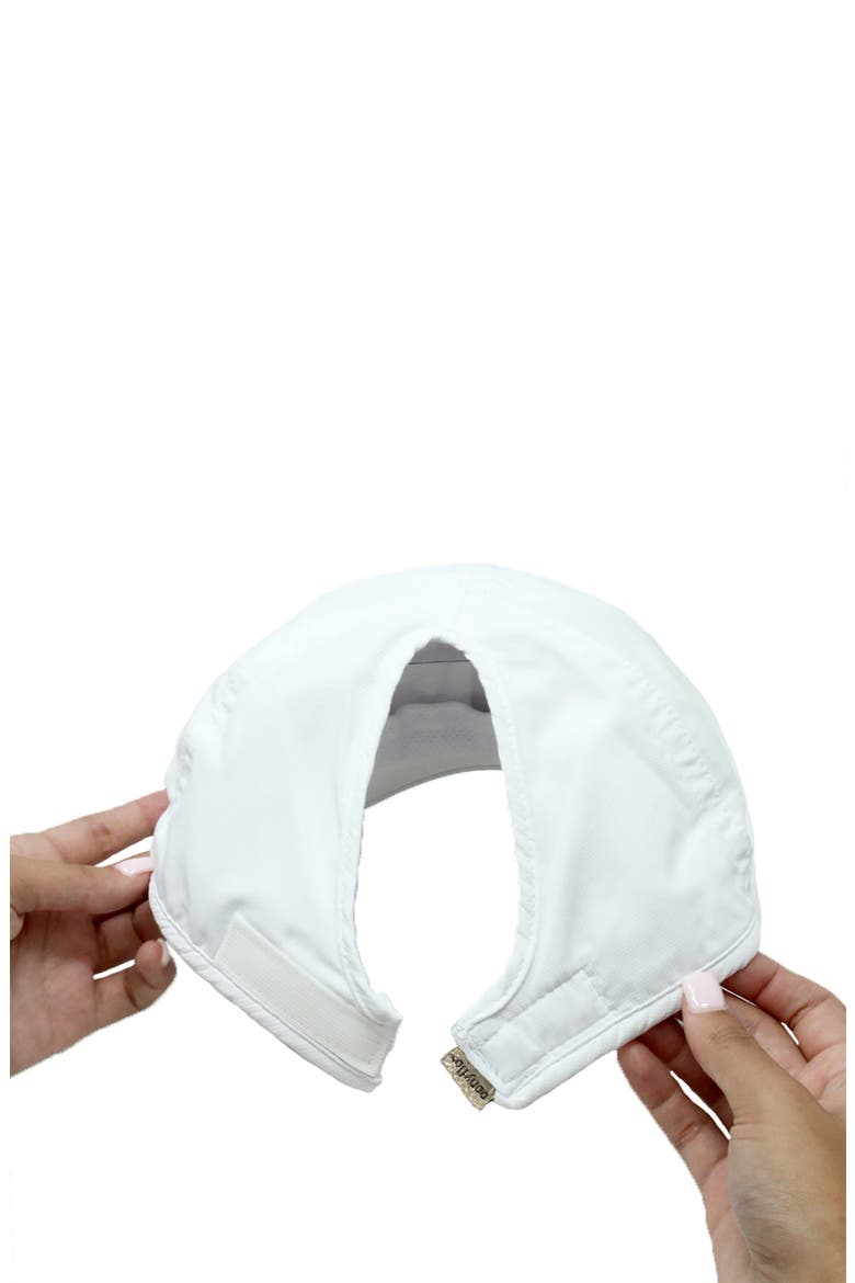 Active Ponyflo Solid Cap, Alternate, color, WHITE