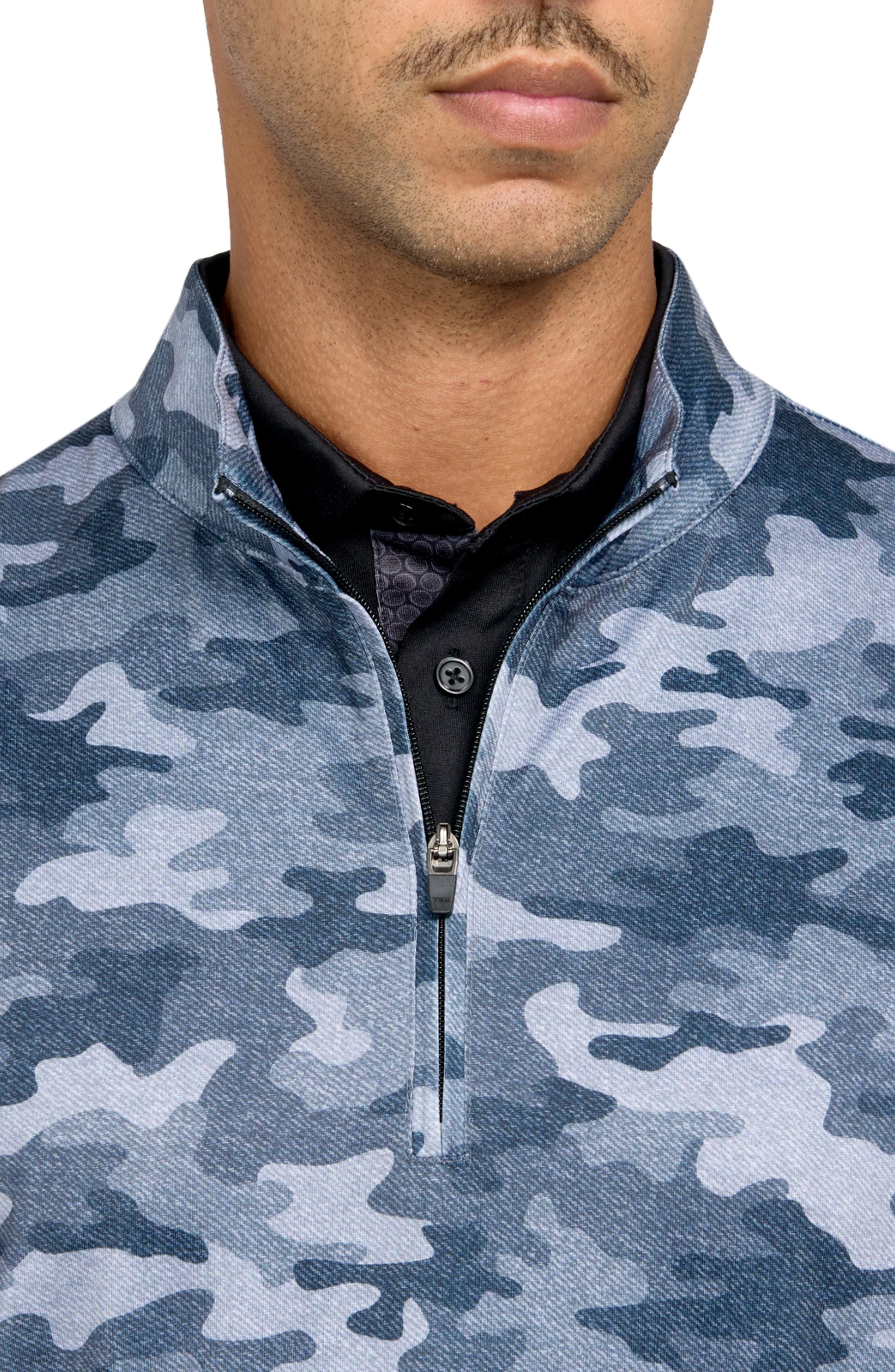 Camo Print Performance Quarter Zip - image 2