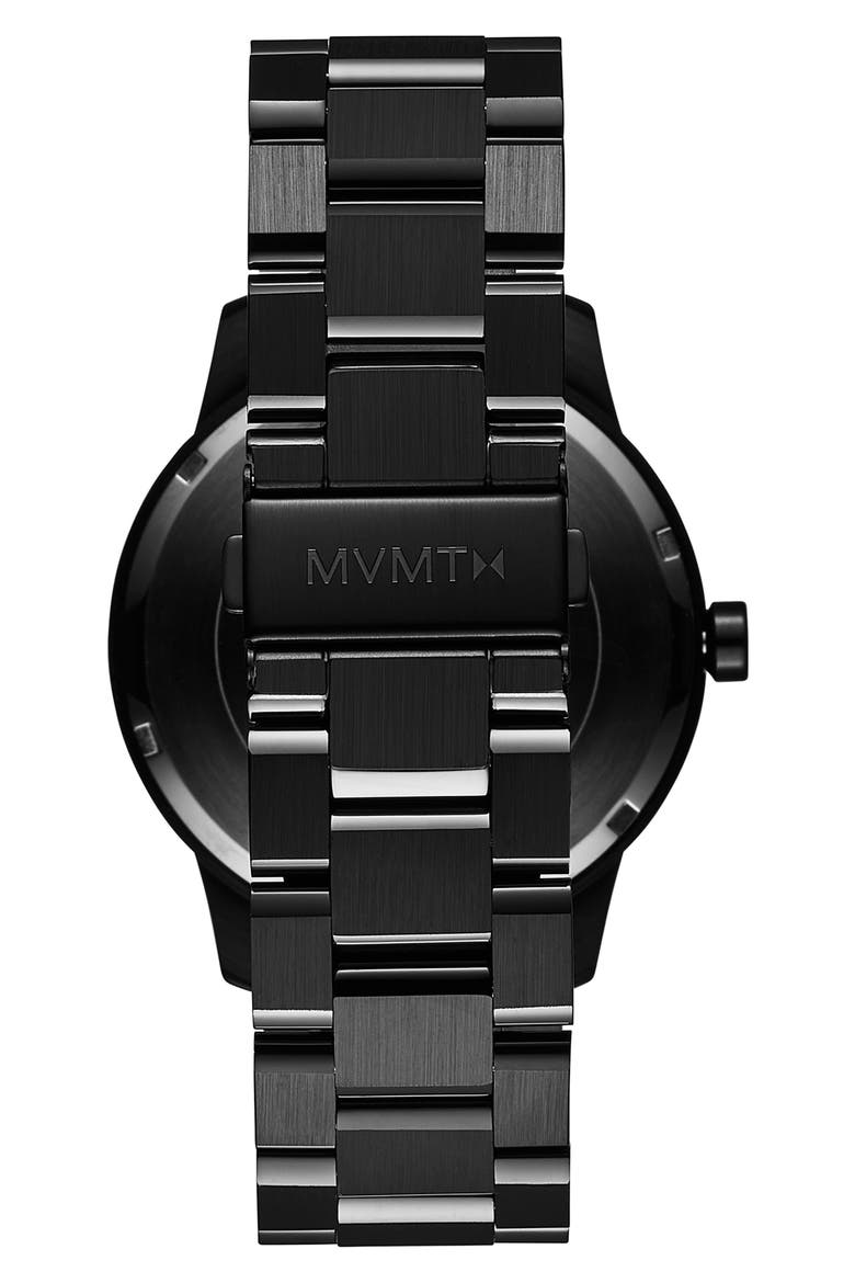 Profile Bracelet Watch, 44mm, Alternate, color, BLACK