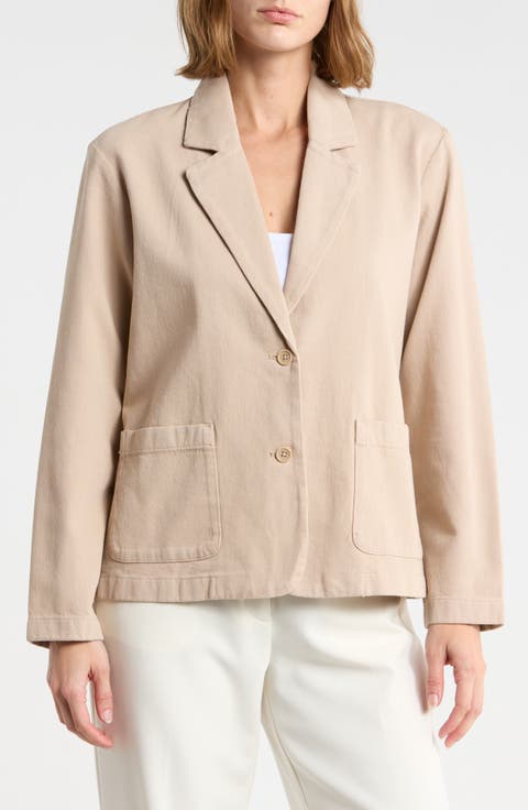 Organic Cotton Blazer