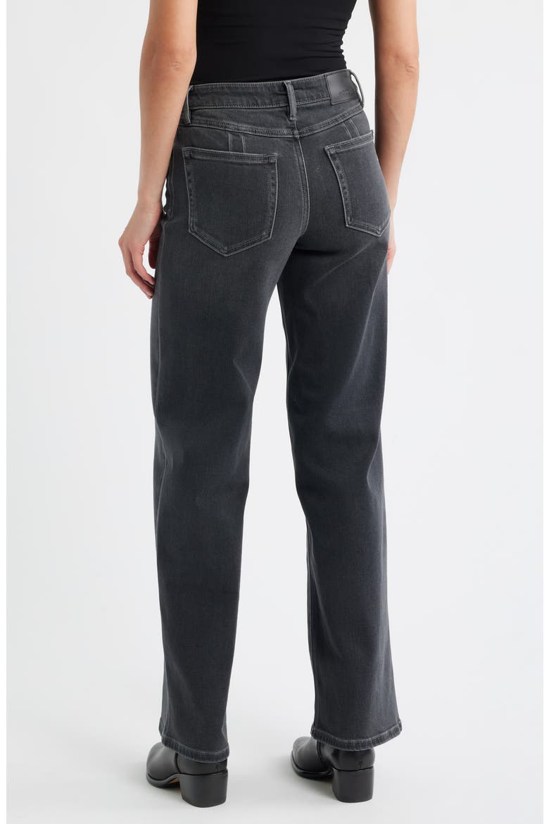 Mid Rise Dad Jeans, Alternate, color, CHARCOAL