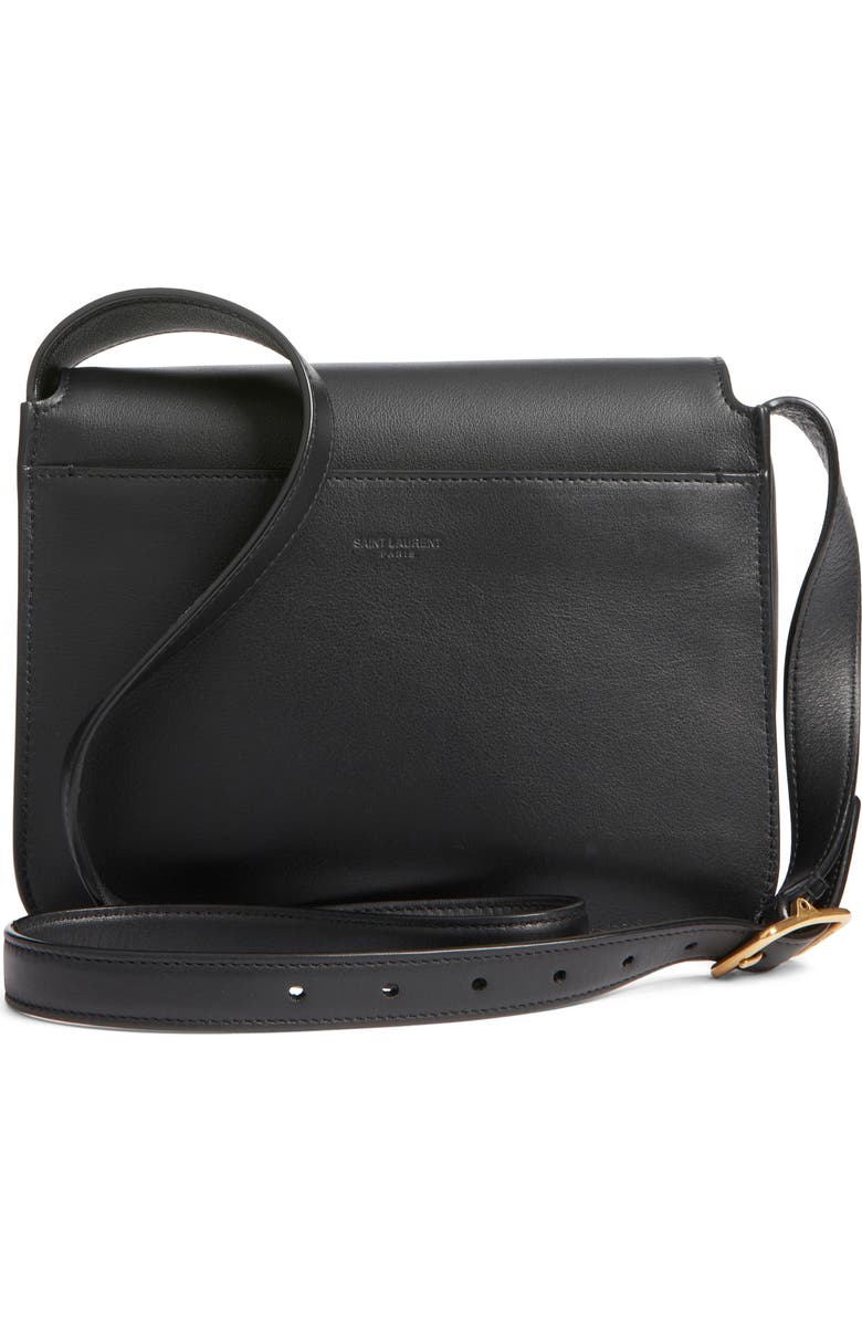 Saint Laurent Niki Leather Crossbody Bag, Alternate, color,