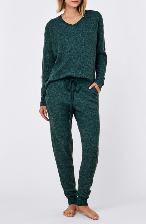 Super Soft Waffle Pajama Set