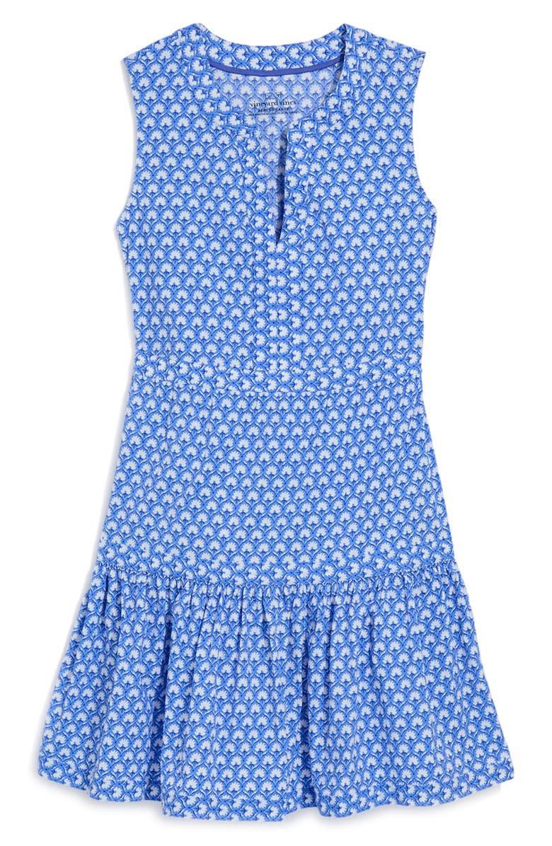 vineyard vines Harbor Seersucker Sundress, Alternate, color, Block