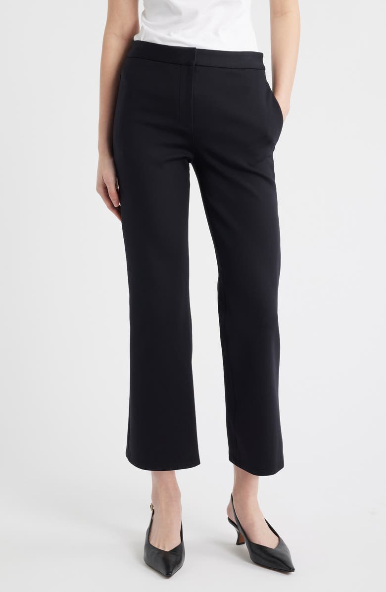 Theory Kick Ankle Pants, Main, color, Black