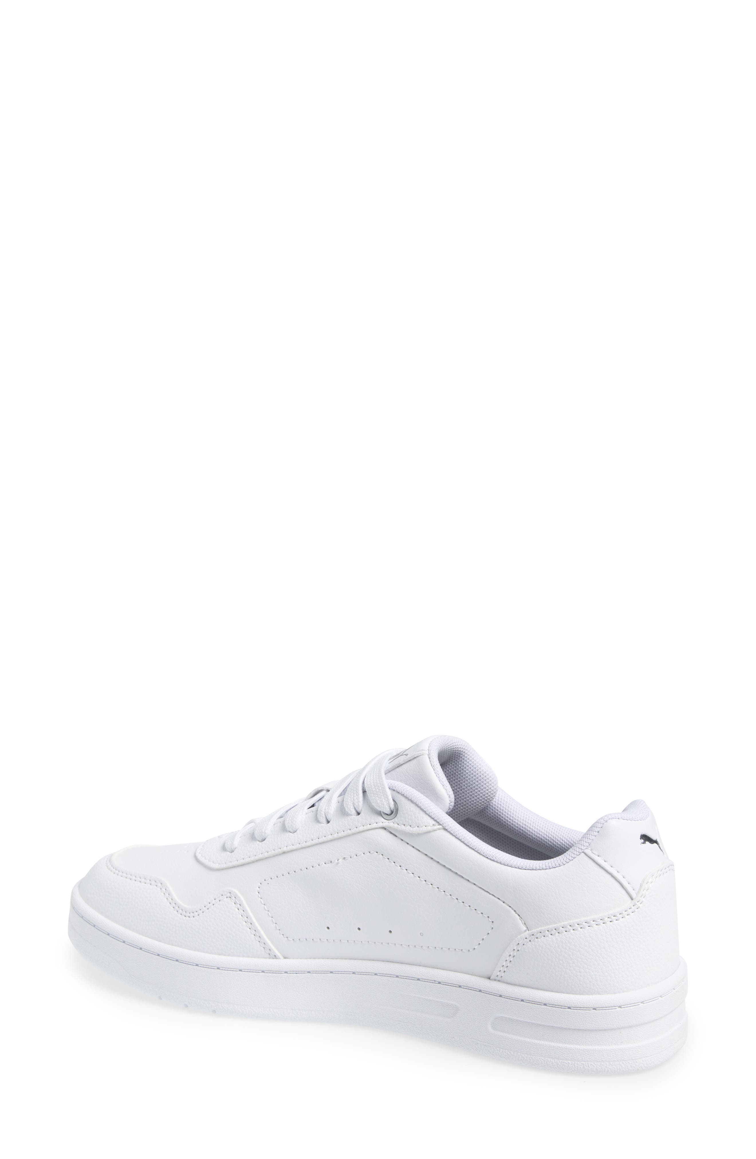 PUMA Court Classy Sneaker, Alternate, color, Puma White-Puma Silver