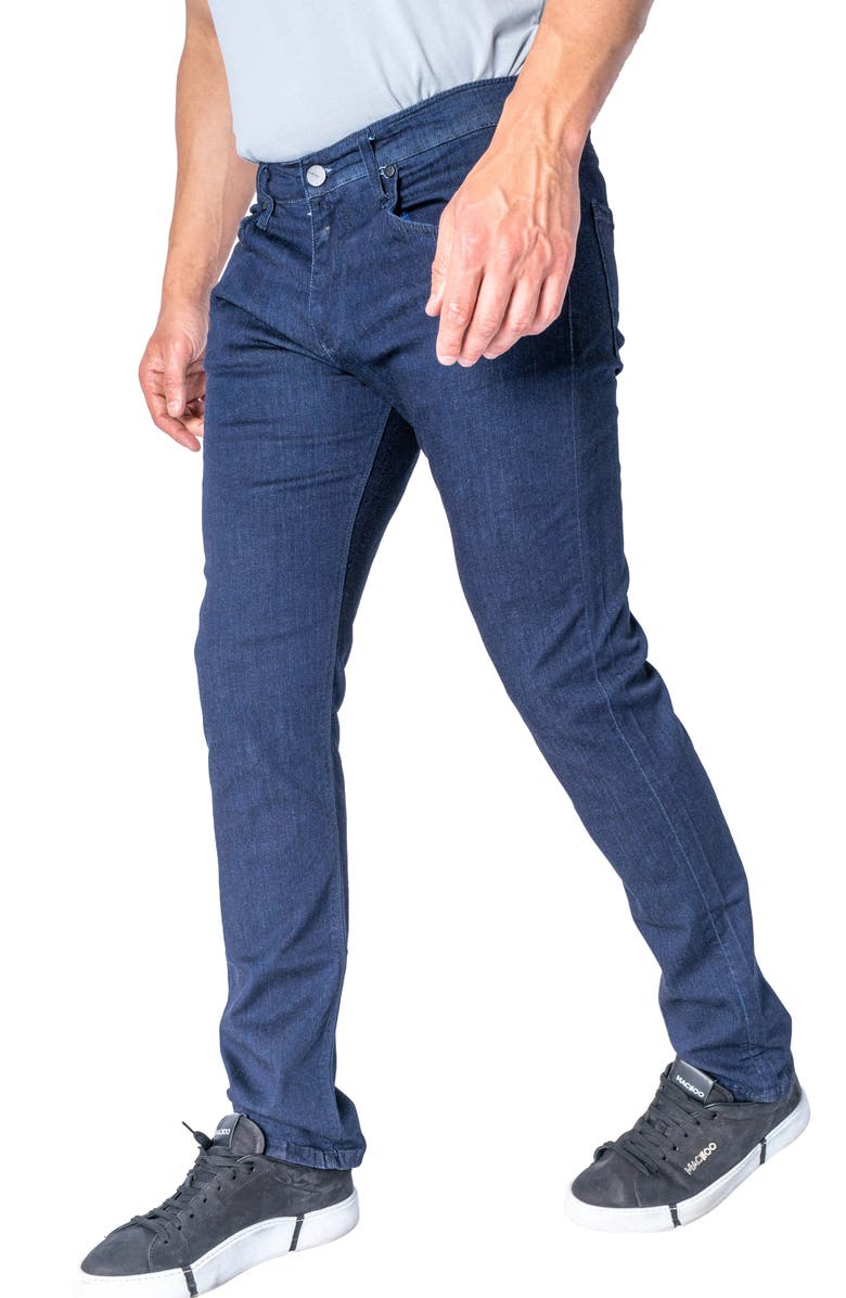 Maceoo Paris Stretch Jeans, Alternate, color, Blue