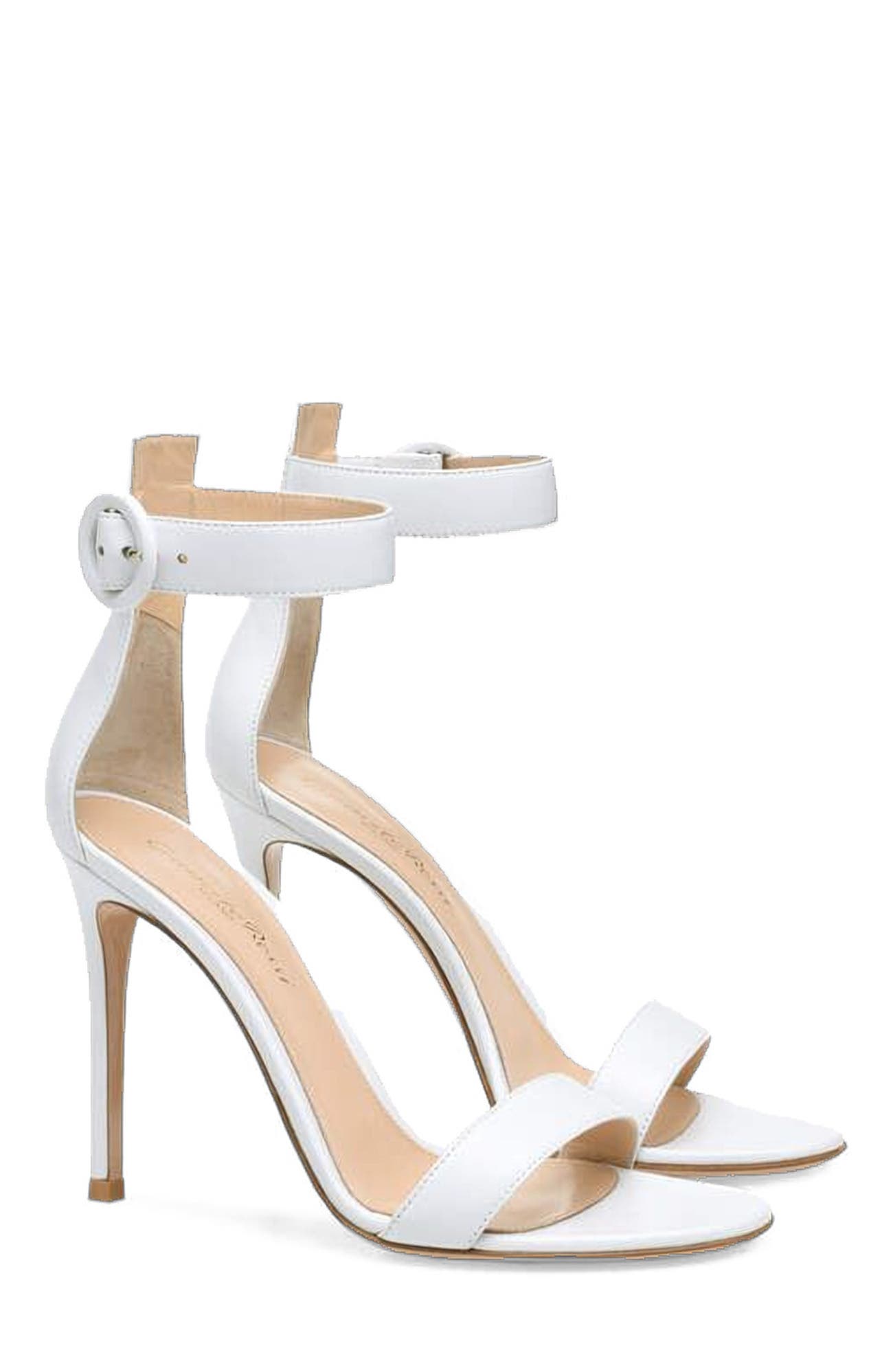 Portofino 105 Sandals, Alternate, color, White