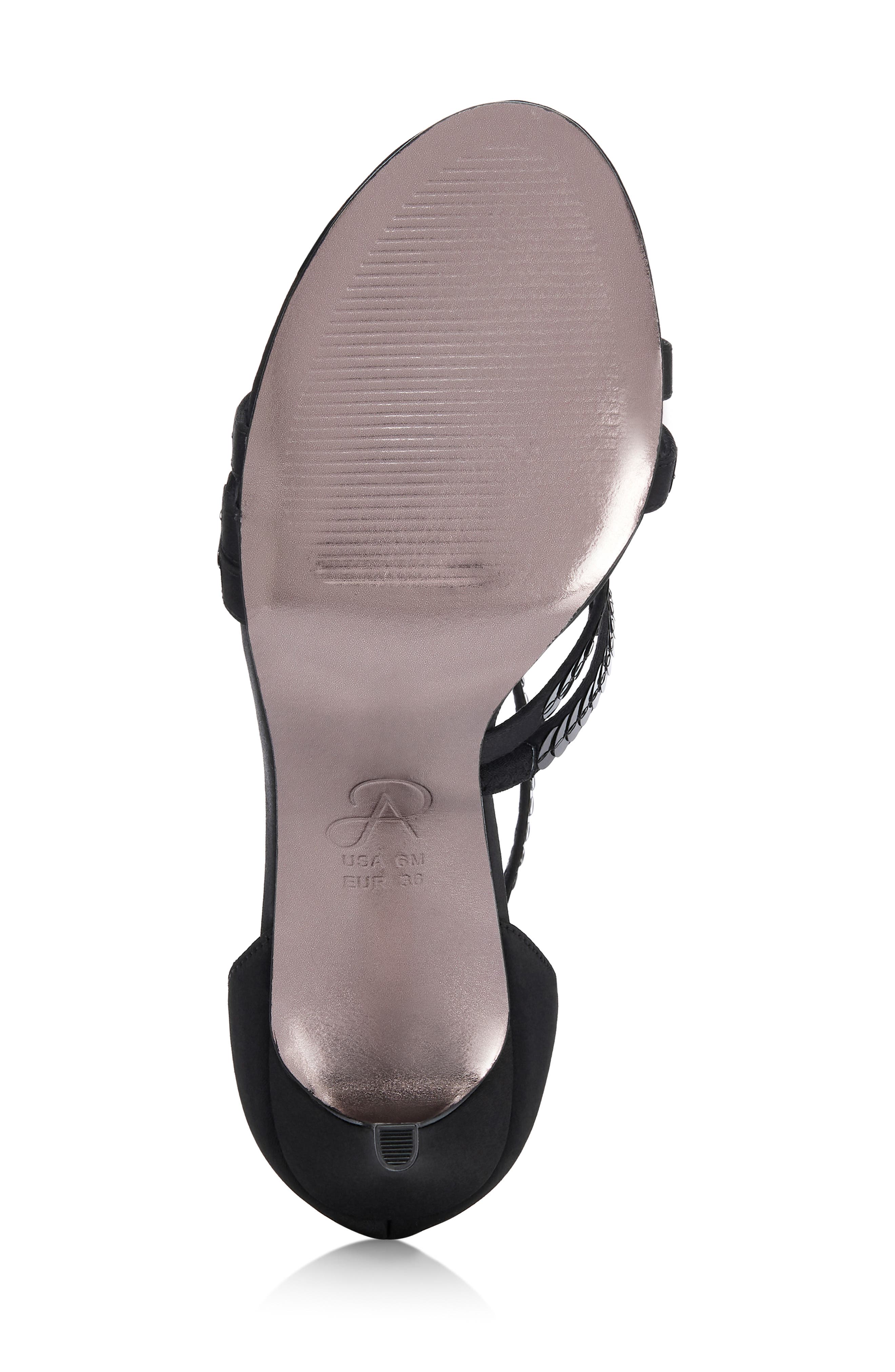 Adrianna Papell Alexi Sequin Strappy Sandal, Alternate, color, 