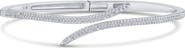 CZ by Kenneth Jay Lane Pavé Cubic Zirconia Wrap Bracelet