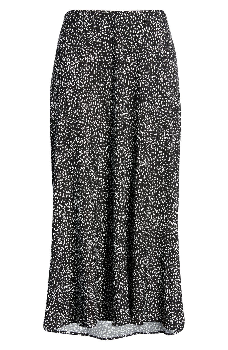 Love, Fire Print Midi Skirt, Alternate, color, 