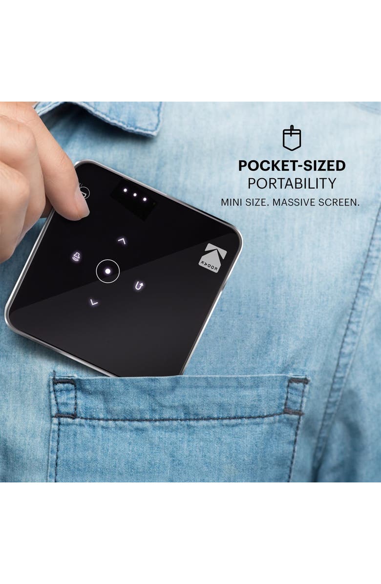 Kodak Luma 75 Ultra Mini Projector, Portable Pico Projector w/Built-in Speaker
HD Support, Alternate, color, Black