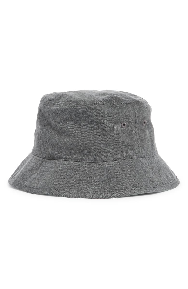 AllSaints Washed Cotton Bucket Hat, Alternate, color, 