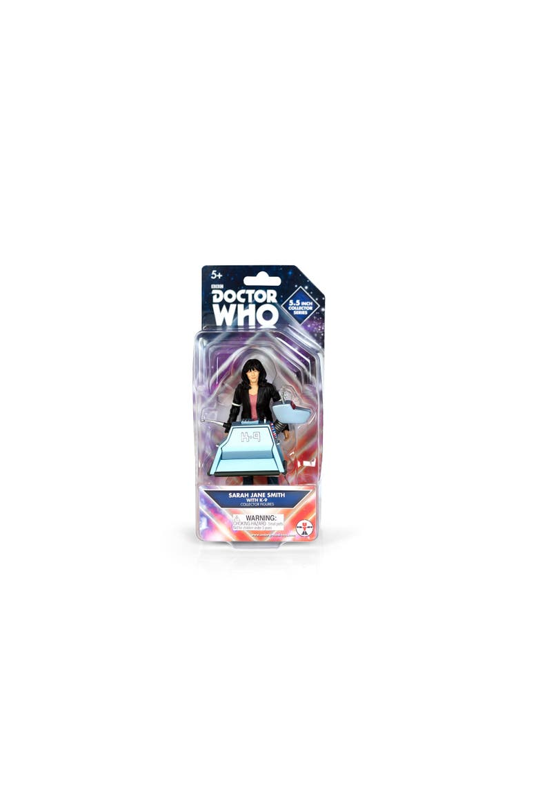 Doctor Who 5.5" Action Figure Set Sarah Jane and K9, Alternate, color, Multi-Color
